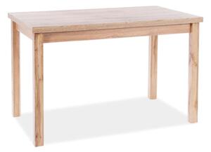 Jedálenský stôl JESUS, 90x75x65, sonoma