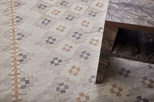 Diamond Carpets koberce Ručne viazaný kusový koberec Sultan DESP P87 Ivory White Gold - 120x170 cm