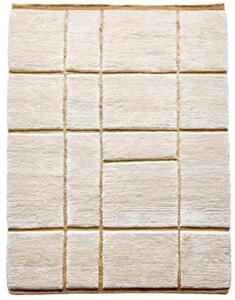 Diamond Carpets koberce Ručne viazaný kusový koberec Radiant Mohair DESP P41 Mohair White - 120x170 cm