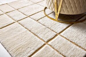 Diamond Carpets koberce Ručne viazaný kusový koberec Radiant Mohair DESP P41 Mohair White - 160x230 cm