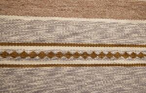 Diamond Carpets koberce Ručne viazaný kusový koberec Wild West DESP HL62 Natural Brown - 140x200 cm