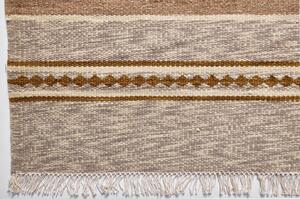 Diamond Carpets koberce Ručne viazaný kusový koberec Wild West DESP HL62 Natural Brown - 200x290 cm
