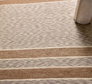 Diamond Carpets koberce Ručne viazaný kusový koberec Wild West DESP HL62 Natural Brown - 80x150 cm