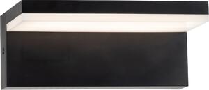 Vonkajšie nástenné fasádne svietidlo LED 4000K Rectangle Black