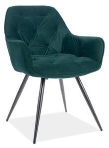 Jedálenská stolička CHERRY Mat Velvet, 57x87x43, mat velvet 75