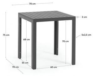 SIRLEY 70 záhradný stôl 70 cm