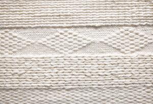 Diamond Carpets koberce Ručne viazaný kusový koberec Winter DESP P88 Mohair White - 140x200 cm