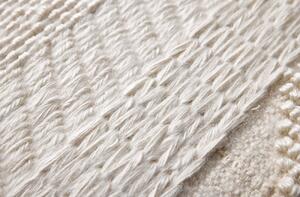 Diamond Carpets koberce Ručne viazaný kusový koberec Winter DESP P88 Mohair White - 80x150 cm