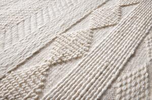 Diamond Carpets koberce Ručne viazaný kusový koberec Winter DESP P88 Mohair White - 120x170 cm
