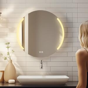 Zrkadlo s dvoma dotykovými senzormi Naturel 60 cm zrkadlo ZIL60LEDSE