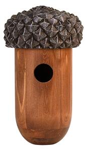Vtáčia búdka Wooden, 25,5x14 cm, drevo, hnedá