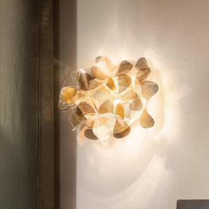 Slamp Clizia Mama Non svetlo 32 x 28 cm zlatá, Mosadz / zlato, Obývacia izba / jedáleň, Plast, Dizajn