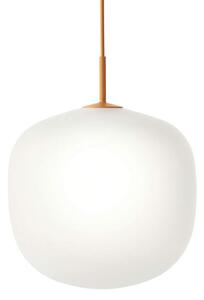 Muuto Závesné svietidlo Rime Ø37, opal/orange RIMPEN3702