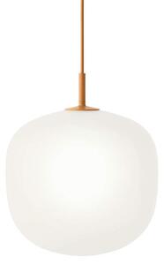 Muuto Závesné svietidlo Rime Ø25, opal/orange RIMPEN2502