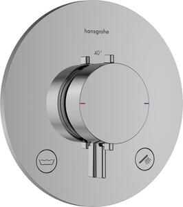 Sprchová a vaňová batéria Hansgrohe Ecostat Comfort S bez podomietkového telesa chróm 33718000