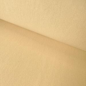 Metráž Tričkovina BIO Bavlna Washed 150g - Žltá horčicová