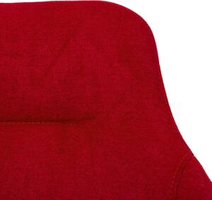 MUZZA Jedálenská stolička eliac červená