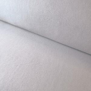 Metráž Tričkovina BIO Bavlna Washed 150g - Sivá svetlá