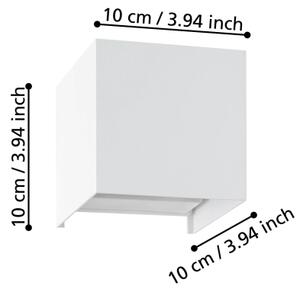 Eglo 901051 - LED Nástenné svietidlo VALMONTONE 2xLED/1,5W/230V 3000K biela