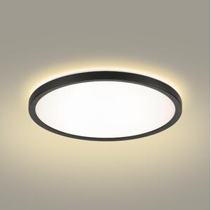 Brilagi - LED Kúpeľňové svietidlo ULTRA SLIM LED/18W/230V pr. 30 cm čierna IP54