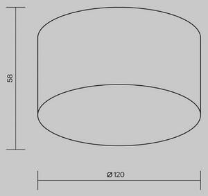 LED vonkajšie stropné svietidlo Zon, biele, Ø 12 cm, 3 000 K, kov, Biela / opálová, Hliník, Moderný, Závesné svietidlo
