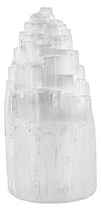 Selenitová lampa Iceberg, výška 16 – 20 cm, bez podstavca, Jasné / priehľadné, Obývacia izba / jedáleň, Kameň