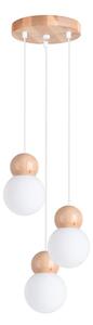 Sollux SL.1391 - Luster na lanku PEKKA 3xG9/8W/230V biela
