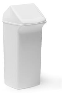 Odpadkový kôš na triedenie odpadu ALFRED, 40 L, biely vrchnák