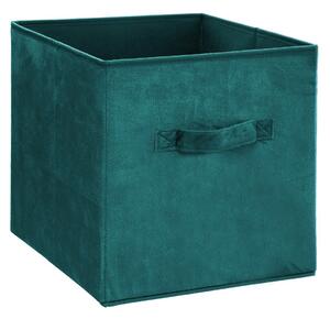 Úložný box Soft, 31x31x31 cm, zelená
