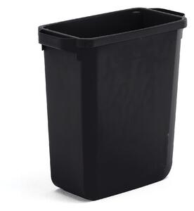 Odpadkový kôš na triedenie odpadu OLIVER, objem 60 L, čierny