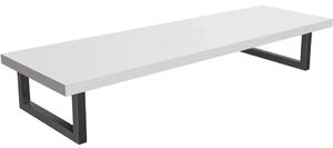 CERANO - Doska pod umývadlo Navira Pro + 2 konzoly pod dosku - biela matná - 100x46x3, 6 cm