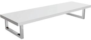 CERANO - Doska pod umývadlo Navira Pro + 2 konzoly pod dosku - biela matná - 100x46x3, 6 cm