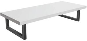 CERANO - Doska pod umývadlo Navira Pro + 2 konzoly pod dosku - biela matná - 60x46x3, 6 cm