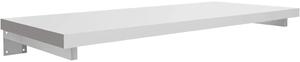 CERANO - Doska pod umývadlo Navira Pro + 2 skryté konzoly - biela matná - 60x46x3, 6 cm
