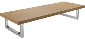 CERANO - Doska pod umývadlo Navira Pro + 2 konzoly pod dosku - dub medový - 80x46x3, 6 cm