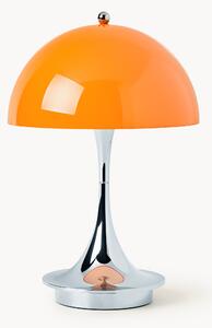 Malá prenosná stolová LED lampa Panthella 160, dizajn Verner Panton