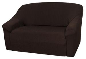 4Home Multielastický poťah na dvojkreslo Elegant hnedá, 140 - 180 cm