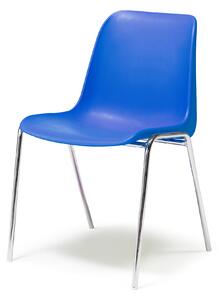 Plastová stolička SIERRA, modrá