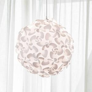 UMAGE Lora Stredná závesná lampa Ø 45 cm sada šnúr biela