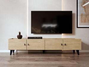 Mirjan24 Moderný TV stolík Cleurion 200 4D, Farby: dub cremona Mirjan24 5903211412356