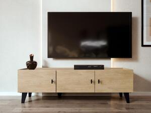 Mirjan24 Moderný TV stolík Cleurion 150 3D, Farby: dub cremona Mirjan24 5903211412349