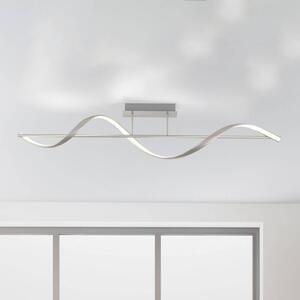 Paul Neuhaus Q-Swing stropné LED svetlo, oceľ, Hliník / sivá / zinok, Obývacia izba / jedáleň, Hliník, Moderný