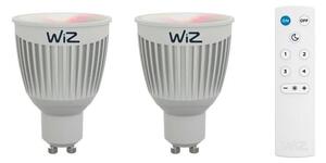 WiZ SADA 2x LED RGBW Stmievateľná žiarovka GU10/6,5W/230V 2200-6500K Wi-Fi + DO - WiZ WI0100 + záruka 3 roky zadarmo