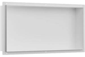 CERANO - Zápustná polička/nika do obkladu - biela matná - 60x30x10 cm