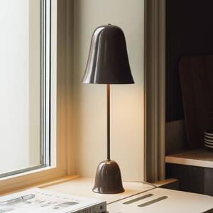 Globen Lighting Stolová lampa Blåklockan, mokka hnedá, výška 56 cm, Hnedá / hrdzavá, Obývacia izba / jedáleň, kov, Škandinávsky, Stojacie svietidlo