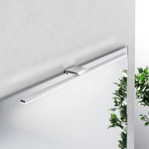 LED zrkadlové svetlo Triga IP44, chróm, 60 cm, 4 000 K