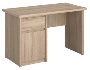 KONDELA PC stôl 1D1S/120, dub sonoma, NORTY TYP 12