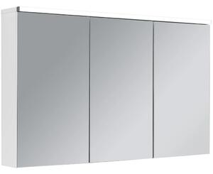 CERANO - Kúpeľňová zrkadlová skrinka s LED osvetlením Avia - biela matná - 115x70x16, 5 cm