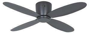ECO PLANO II Inteligentný stropný ventilátor 112 antracit CasaFan, Eco Plano II, Sivá, Obývacia izba, Plast, Moderný