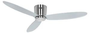 ECO PLANO II Inteligentný stropný ventilátor Ø 132 cm, strieborný – CasaFan CasaFan, Eco Plano II, Metalická, Obývacia izba, Plast, Moderný